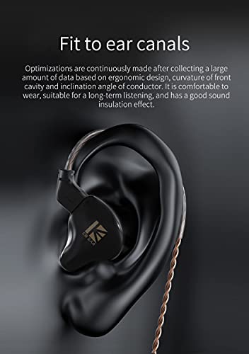 KBEAR-KS1-Wired-Earbuds-Earphones-1DD-Deep-Bass-Earbuds-Noise-Cancelling-in-Ear-Earbuds-with-Microphone-Ear-Hooks-for-Laptop-Android-Phone-Computer-Workouts-Running