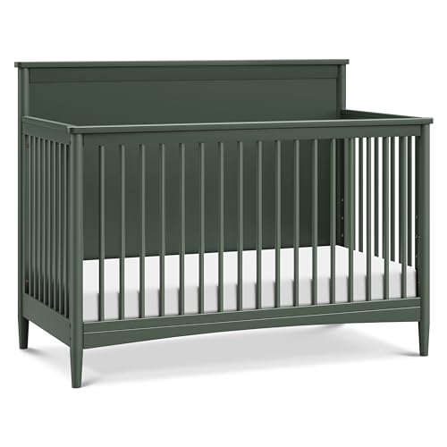 Image of Davinci Frem 4-in-1 Convertible Crib in Forest Green, GREENGUARD Gold Certified