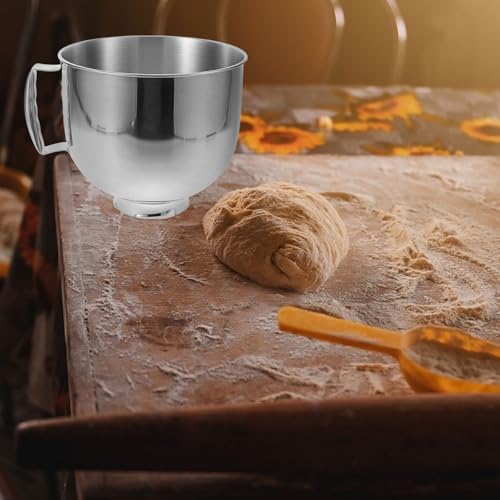 Tazón profundo de acero inoxidable 3.6L para mezcladora miniatura 6