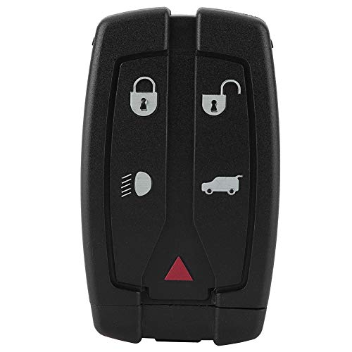 Madezz Qiilu Chiave Telecomando Chip PFC7953 Senza Chiave per Auto a 5 Pulsanti Telecomandi per Auto Chiave a Distanza per Auto Keyless Entry Telecomando per Land Rover Freelander 2 434MHz