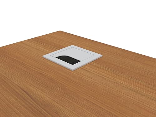 Image of Oi Outdo Flexpro Sit-Stand Smart Desk | Dingo Oak Finish Tabletop | Electric Height Adjustable Table for Work from Home and Office | Ergonomic Design