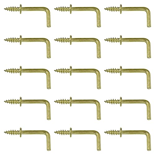 FMHXG L�^�l�W 50�� 5/8�C���` - 25x10mm �t�b�N�ɃS�[���h�l�W�A7�V�F�C�v�J�b�v�݂�V��t�b�N�A���C�g�n���K�[�t�b�N�A�Z���t�^�b�s���O�l�W�A�t���[�����_���t�b�N�A���p�l�W