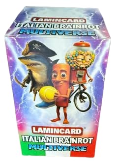 Italian Brainrot - SCATOLA BOX DA 24 BUSTINE DI Lamincard Diramix SERIE MULTIVERSE Collezione 2025