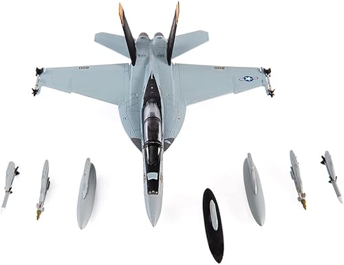 Miniatura 4 de Motor city classics Escala 1144 FA-18F Super Hornet Marina de los Estados Unidos VFA-103 Jolly Rogers, edición del 75 aniversario, 2018 -