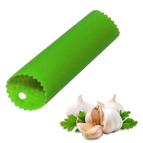 Tubo Rolo Descascador de alho estilo japonês em silicone