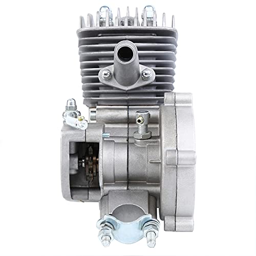 Iglobalbuy 50Cc Motorized Bicycle Engine Kit 2-Stroke Bike Motor Petrol Gas Motor Engine Kit Fit For 26"/28" Bike #TOP2