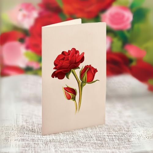 Freshcut-Paper-Pop-Up-Cards-Blooming-Roses-12-Inch-Life-Sized-Forever-Flower-Bouquet-3D-Popup-Greeting-Cards-Valentines-Day-Anniversary-Card-Blank-Notecard-Envelope Freshcut Paper Pop Up Cards Blooming Roses 12 Inch Life Sized Forever Flower Bouquet 3D Popup Greeting Cards Valentines Day Anniversary Card Blank Notecard Envelope