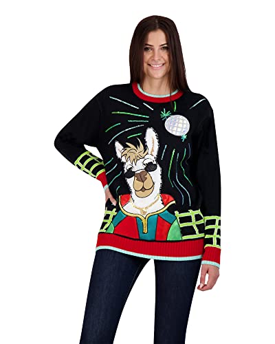 Holiday Hype Men's Ugly Christmas Sweater Holiday Pullover Traditional Fun2