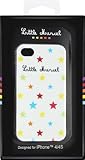 Color: Blanco. Little Marcel LMIP4003 - Carcasa para iPhone 4 y 4S (lacada), diseño de estrellas