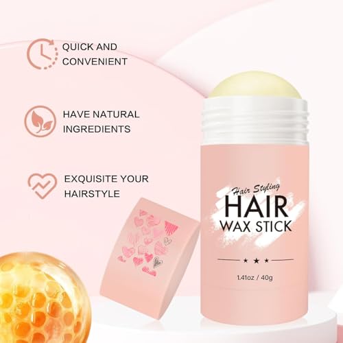 Bastón fijador para cabello, cera para alisar y controlar frizz miniatura 3