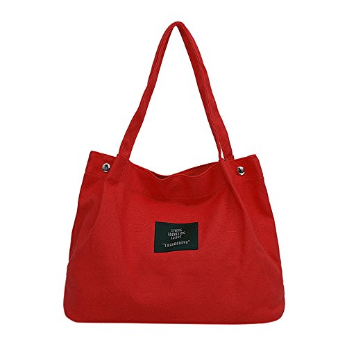 Sencillo Vida Bolsos Bandolera Lona de Mujer Bolsos de mano bolsos desigual bolsos fiesta mujer bolsos mochila mujer Bolso de Viaje para Escuela Trabajo, A10