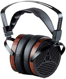 Monolith M1060 Over Ear Planar Magnetic Headphones - Black/Wood With 106mm Driver, Open Back Design, Comfort Ear Pads For Studio/Professional