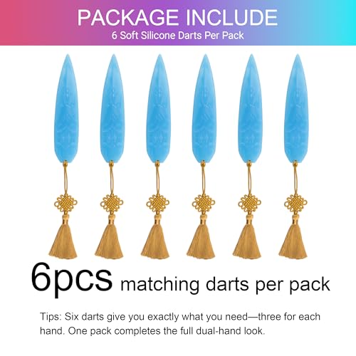 Image of 5Inch Soft Rubber Dagger Props Safe and Cut-Proof with Gold Tassels Cosplay Accessories for Costume Halloween Party