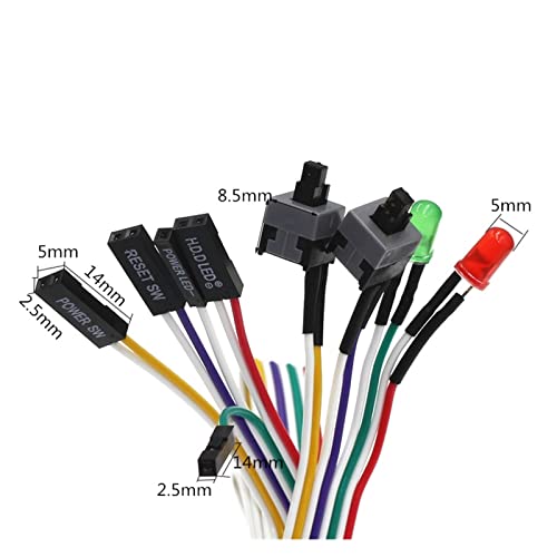 Micro-interrupteur PC de secours pour remplacer un bouton de démarrage HS