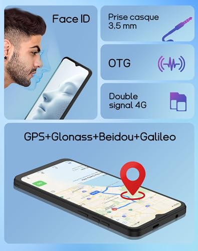 Smartphone pas cher invens Note TK01 Android 12 ecran 6.6 pouces - 6