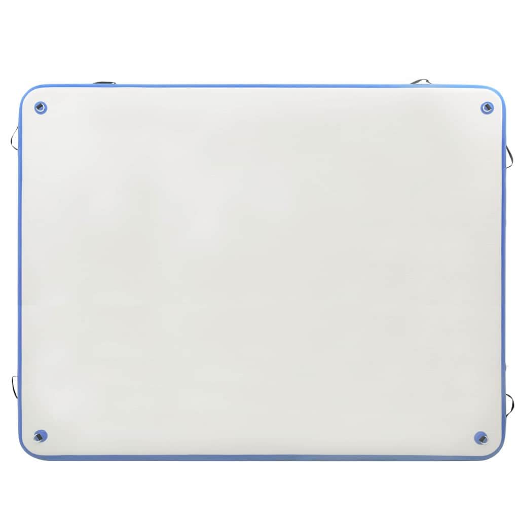 Tappetino da nuoto gonfiabile per piscina e lago, piattaforma galleggiante in PVC resistente, 200 x 150 x 15 cm, isola da bagno per rilassarsi in acqua