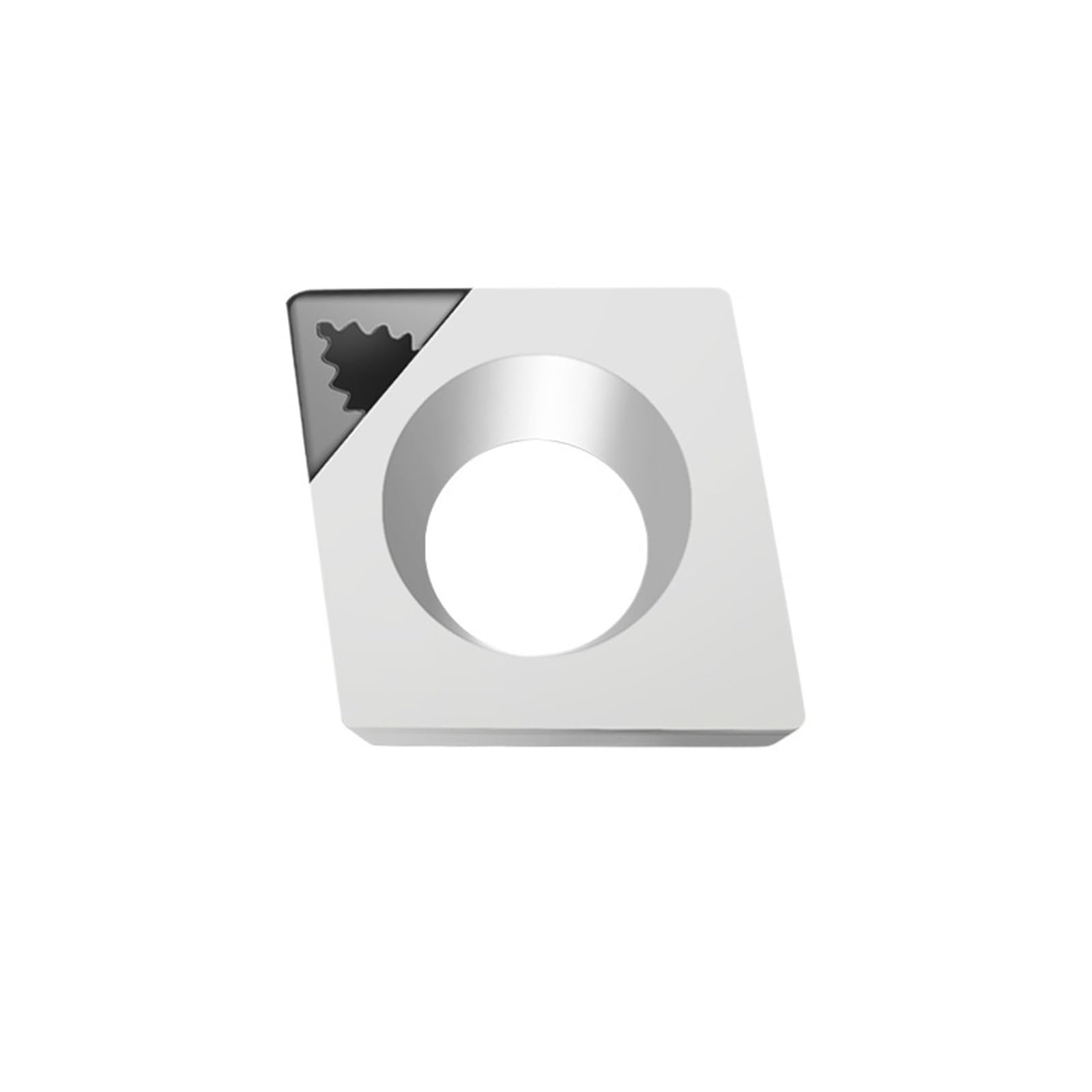 PCD CCGT120408 outil de tournage diamant pour finition d'aluminium de haute précision