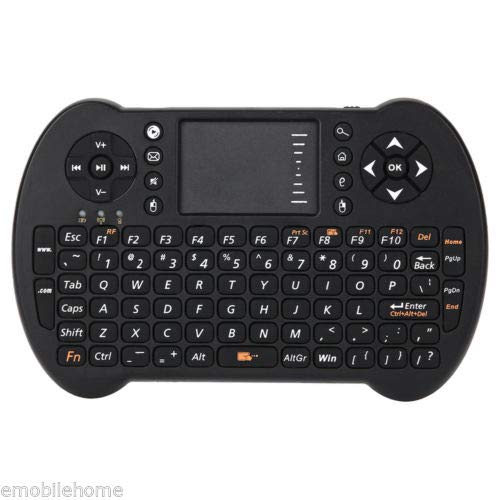 FidgetFidget Keyboard Air Mouse VIBOTON - S501 Mini 2.4GHz Wireless QWERTY Combo Black English Version