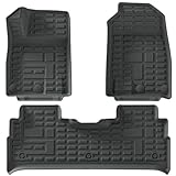 BOXMQWRJV Compatible with Chery Jetour T1 2024 2025 LHD TPE 3D Floor Mats All Weather Front Rear Cargo Liner Trunk Mat Anti-Slip Foot Pads(T1 Floor mat)