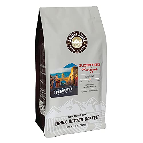 Aroma Ridge Guatemala Peaberry Freshly Roasted Coffee Beans 16oz