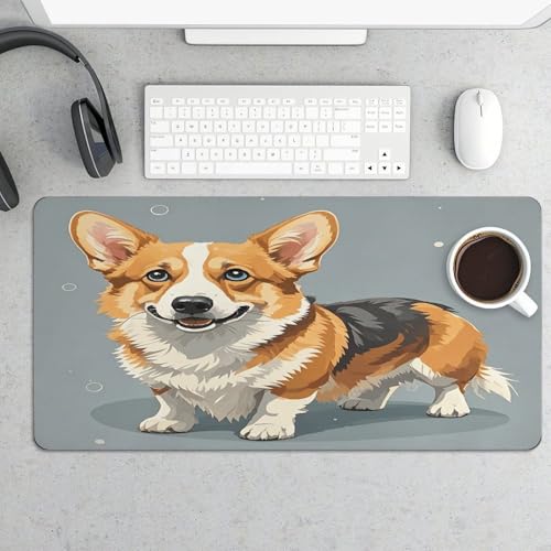 Corgi Pattern Desk Pad Large 30x60 cm Mouse Pad miniatura 5