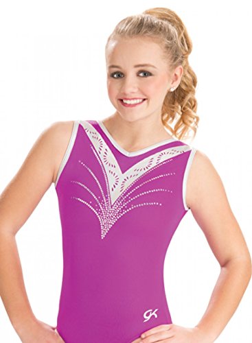 Justaucorps GK Elite 3811 Laser Cut Lace noir en taille T0 pour gym