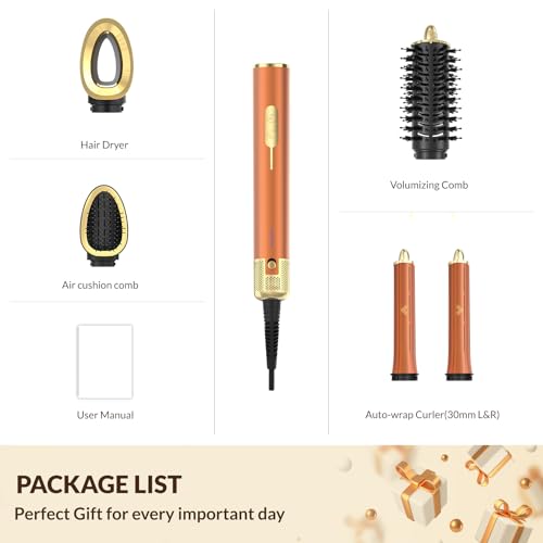 5-in-1 Ionic Air Styler with Auto-Wrap Barrels — view 9