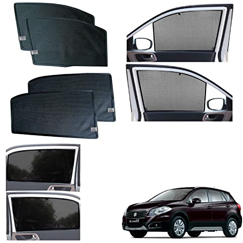Image of WolkomHome car Fix Curtain Window Shades Half Curtains Sunshade for S Cross