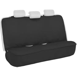 Fundas Para Asientos De Carro Motor Trend AquaShield - Funda impermeable para asiento trasero de coche, funda de asiento trasero acolchada de neopreno para automóviles, funda de asiento de coche ideal para niños y perros, diseño
