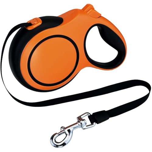 26Ft Retractable Dog Leash, Heavy Duty Great Leash for Dog up to 110 lbs, Anti-Slip Rubberized...