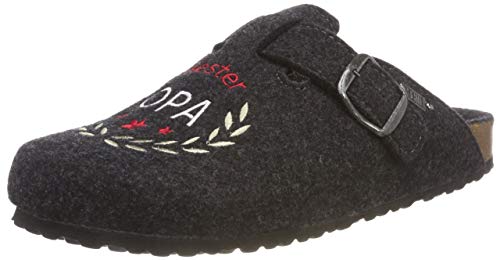 Supersoft Herren 511 077 Pantoffeln, Grau (Dk. Grey 254), 43 EU Cover