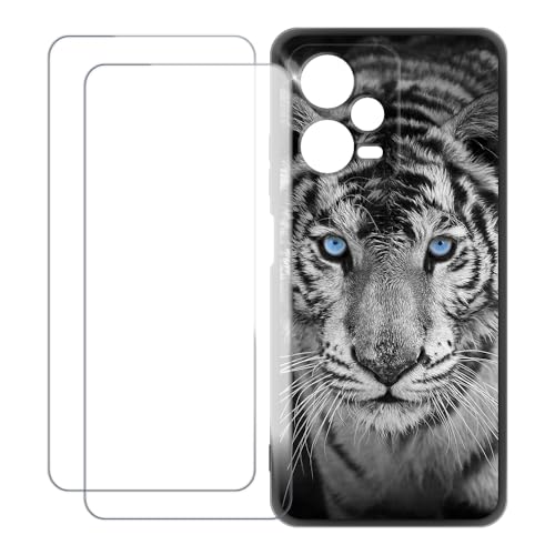 UOGNADGD Xiaomi Redmi Note 12 Pro+ 5G �Ƃ̌݊������� �J�X�^���J���t���P�[�X�{�����K���X�ی�t�B����2���t�� ? �Ռ��z�������h�~ (��)