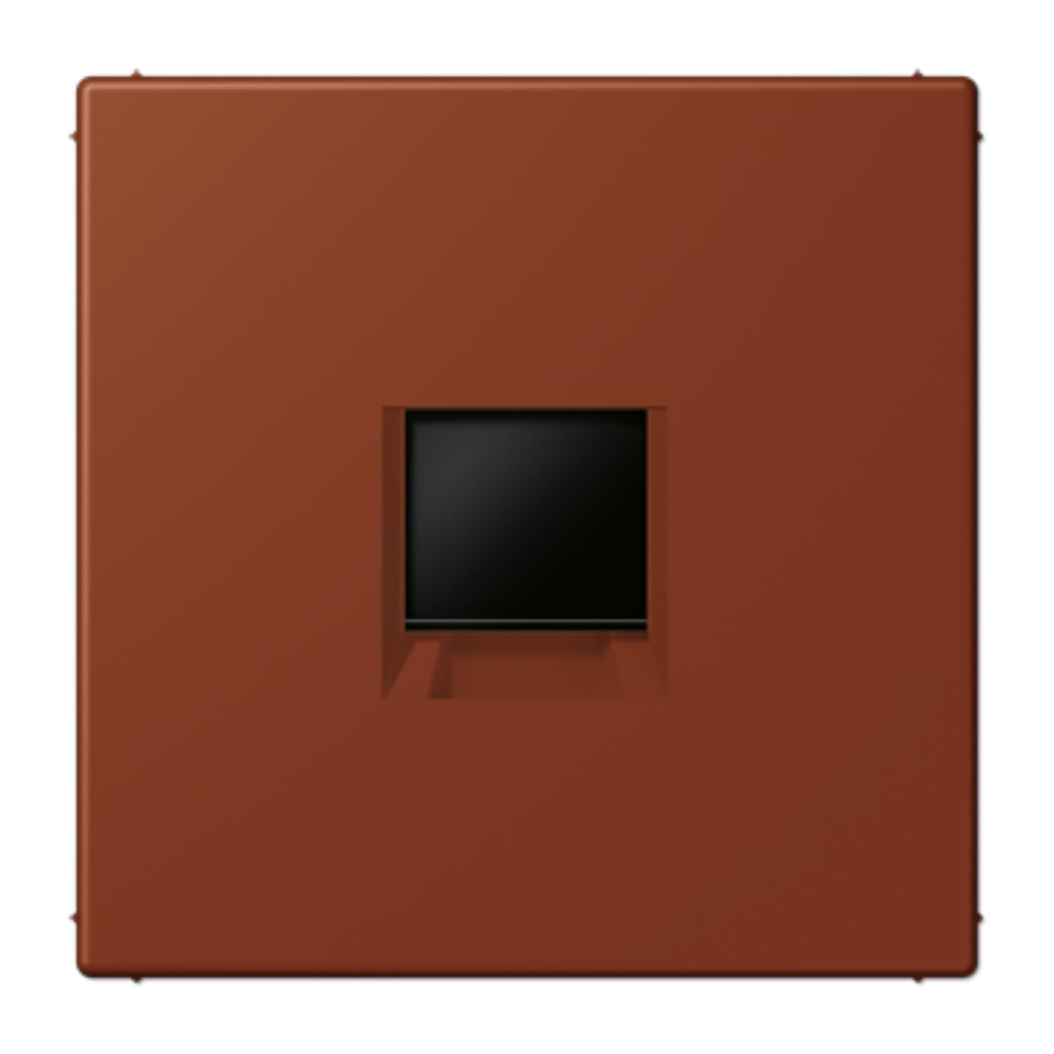 Plaque modulaire Jack-Rad JUNG LC1969-1WE247 avec 1 prise LC4320D intégrée