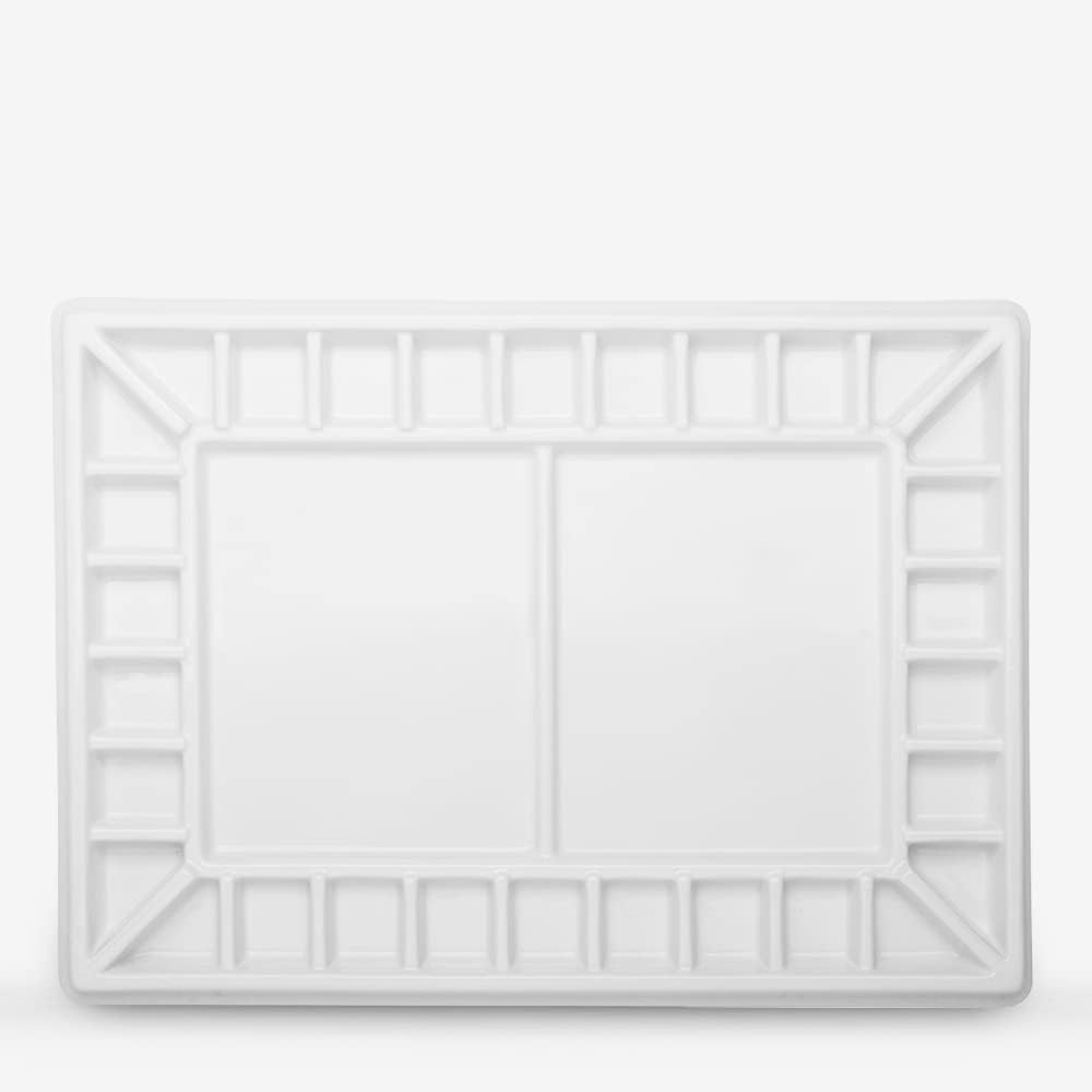 Porcelain Palette with Cover : 32 Well : 29x40x4.5cm