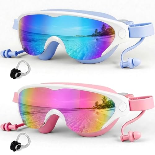 Zoomsnail Kids Swim Goggles 2Pack...