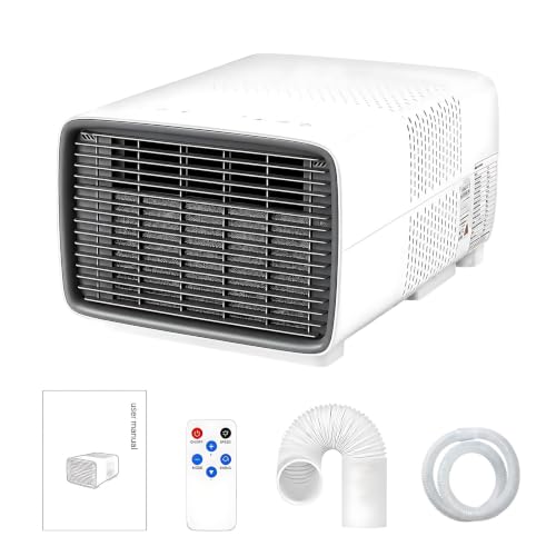 Aire Acondicionado Portátil Camping, 2700 BTU Mini Clima para Tienda de Campaña, Aire Acondicionado con Compresor Real, 280W para Camper, Van & Viaje