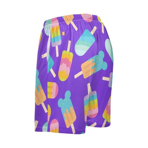 Men's Pajama Shorts Sleep Shorts Sleepwear Whiskey Lounge Sleep Pjs Bottoms with Pockets3