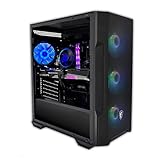 ordenador de sobremesa i5 Imágenes referenciales. PCVIP GUYBRUSH Plus/Intel Core I5-14400F / 32GB RAM DDR5 / 1TB SSD/RTX 5070 12GB Ventus 2X OC/Windows 11