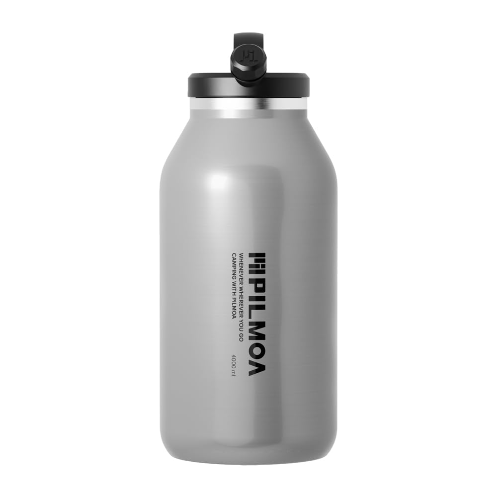 新品‼️ピルモア　大容量真空タンブラー4L E4000 シルバー Amazon.co.jp: [ピルモア] 大容量真空タンブラー4L E4000 Silber