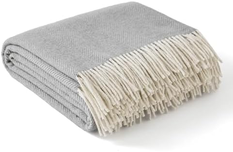 Bedsure Wool Throw Blanket
