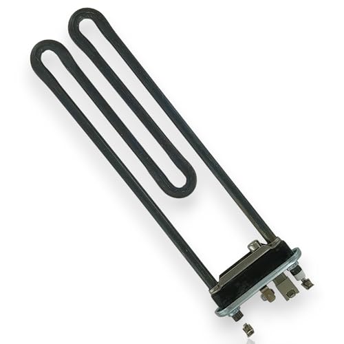 DL-pro Heizelement 2050W 230V für Whirlpool Bauknecht Ignis 481225928823 Heizung Heizstab mit integrierter Thermosicherung für Waschmaschine Edelstahlbottich