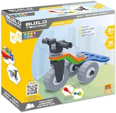 RoyToy Sök Tak Araçlar - Motor (18 Parça) 4100101 - Görsel 2