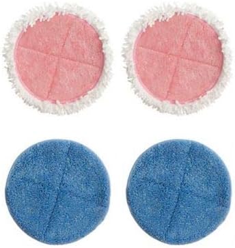AirCraft Home, Spare Pads for The Aircraft PowerGlide | Machine-Washable Microfibre Pads | Pack of 4