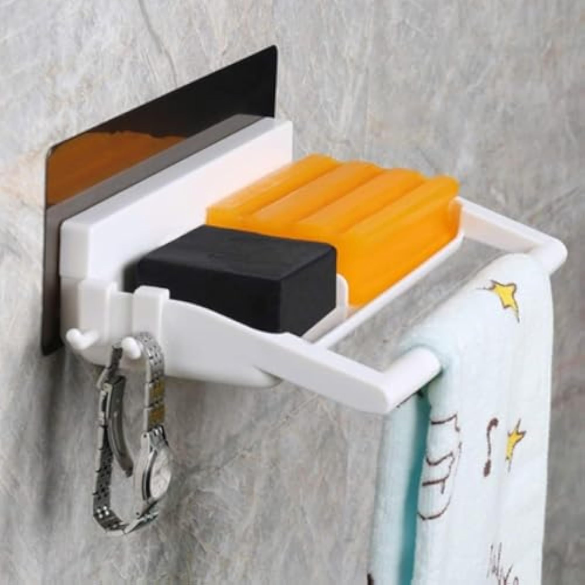 Multi-Purpose Bathroom Organiser Shelf
