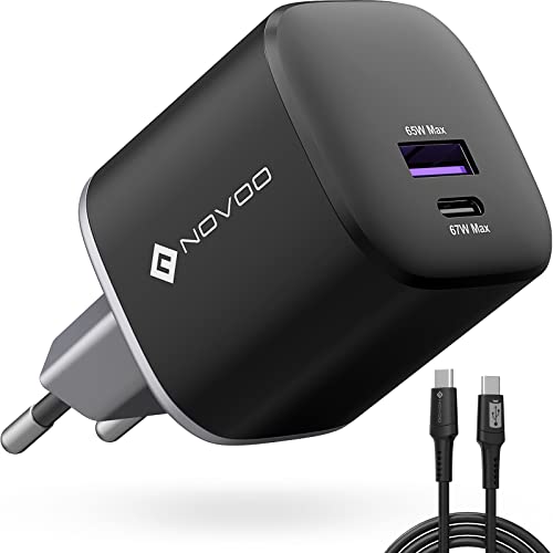 Cargador de viaje plegable GaN III 67W compacto para Steam Deck y portátiles