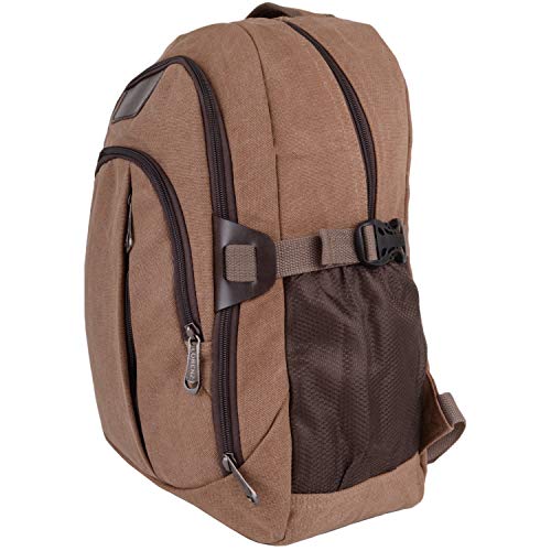 MensWomens-Soft-Canvas-TravelWorkHikingHoliday-Back-PackRuck-Sack