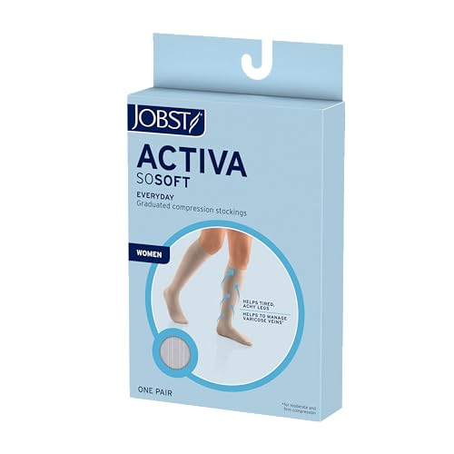 JOBST ACTIVA SoSoft 8-15 mmHg Compression Socks Knee High Cl