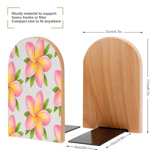 Sujetalibros de madera con impresion digital y base resistente 3