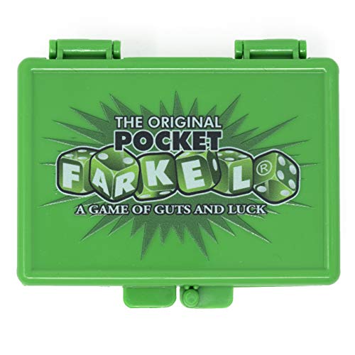 Continuum Games Flat Pack Farkel Games, Green