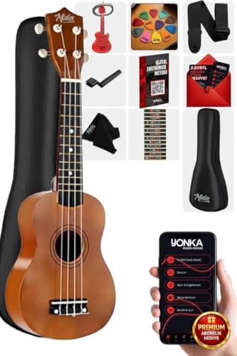 Midex UKX-233M Maun Concert Ukulele (Askı Çanta Metod Pena)